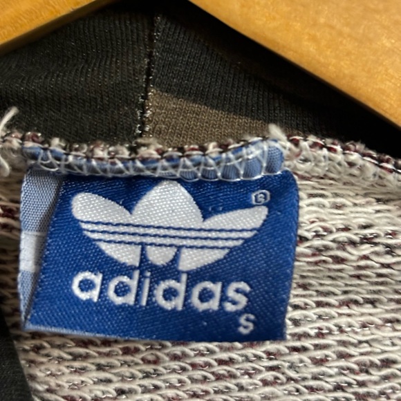 ADIDAS Pullover Hoodie Sequin Camo Logo Sweatshirt - Picture 8 of 8